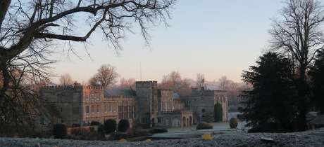 Outside view of Forde Abbey House and Gardens in Chard