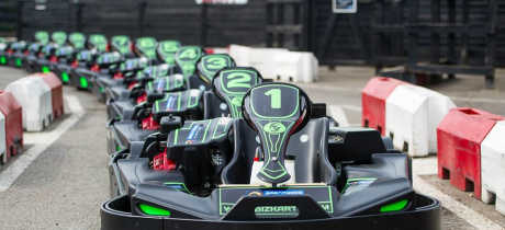 Go-karts at Brentwood Karting