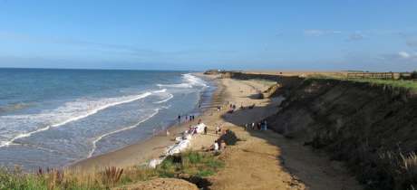 A view of Happisburgh Beach, Happisburgh