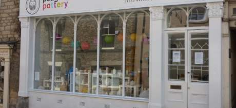 Outside view of Peagreen Pottery in Malton