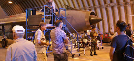 Aircraft at Bentwaters Cold War Museum in Woodbridge
