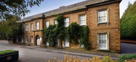 Outside view of Abington Museum in Northampton