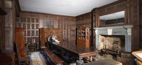 Dining room at Abington Museum in Northampton