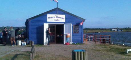 Boat House Cafe at Barons Point Coastal Park in Sheerness