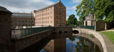 Canal at Stanley Mills in Perth