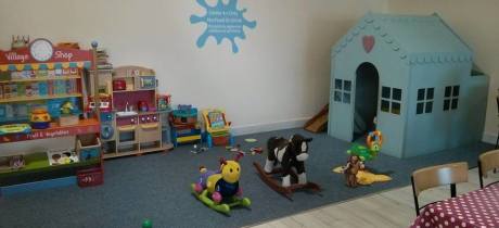 Toddler play area at Lollipops and Ladybirds in Cwmbran