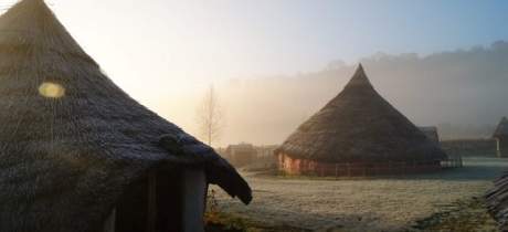 Small Haust at Butser Ancient Farm in Waterlooville