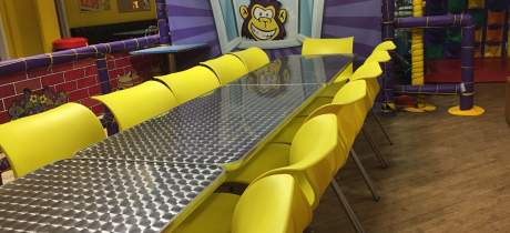 Seating area at Funkys in Norwich