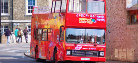 City Sightseeing Cambridge Hop on Hop off Tour bus 
