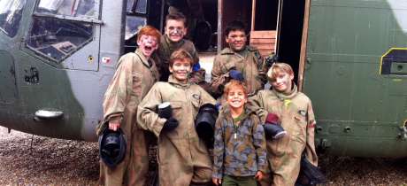 Paintball team at Delta Force Paintball Birmingham