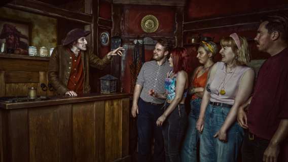 York Dungeon guests enjoying The Golden Fleece part of the experience