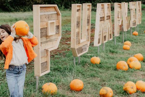 Stroll through our much-loved pumpkin patch, enjoy seasonal games, and visit our Instagram-worthy photo points. Stroll through our much-loved pumpkin patch, enjoy seasonal games, and visit our Instagram-worthy photo points.