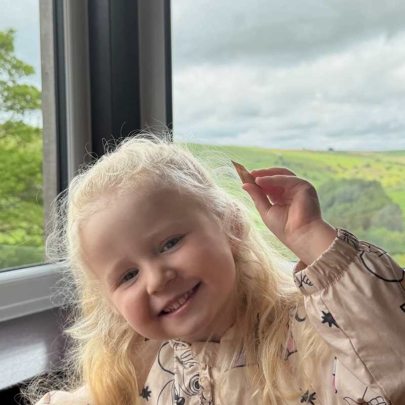 Lunch with a view at the tearoom