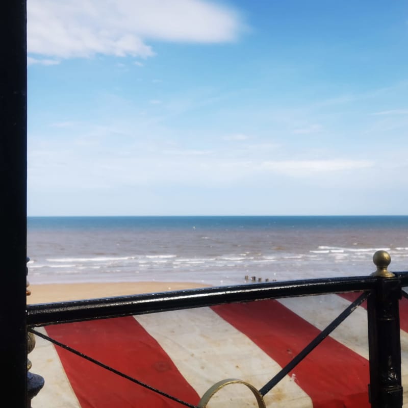 The view from the place we went to eat