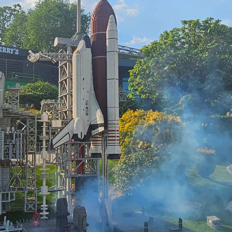My little one loved the rocket taking off