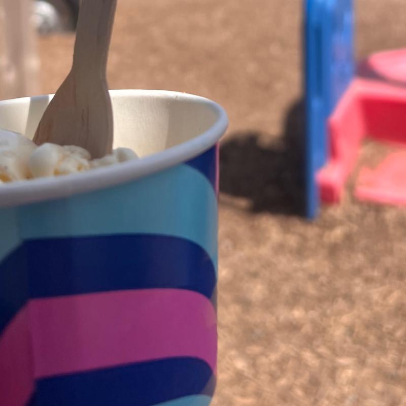 Ice cream with a view 🍦