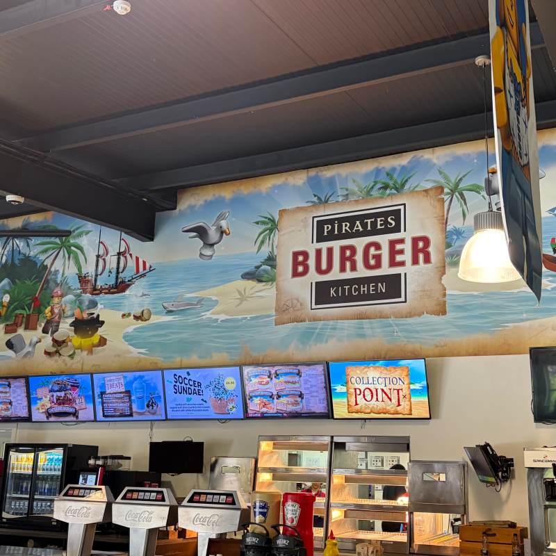 Pirate’s burger kitchen