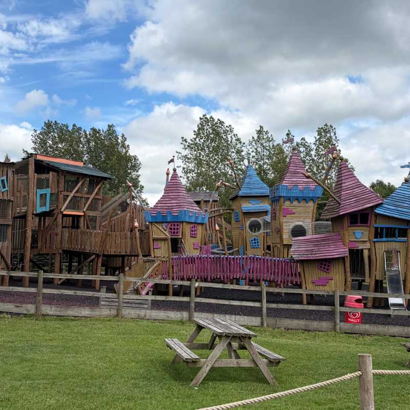 Outdoor play area