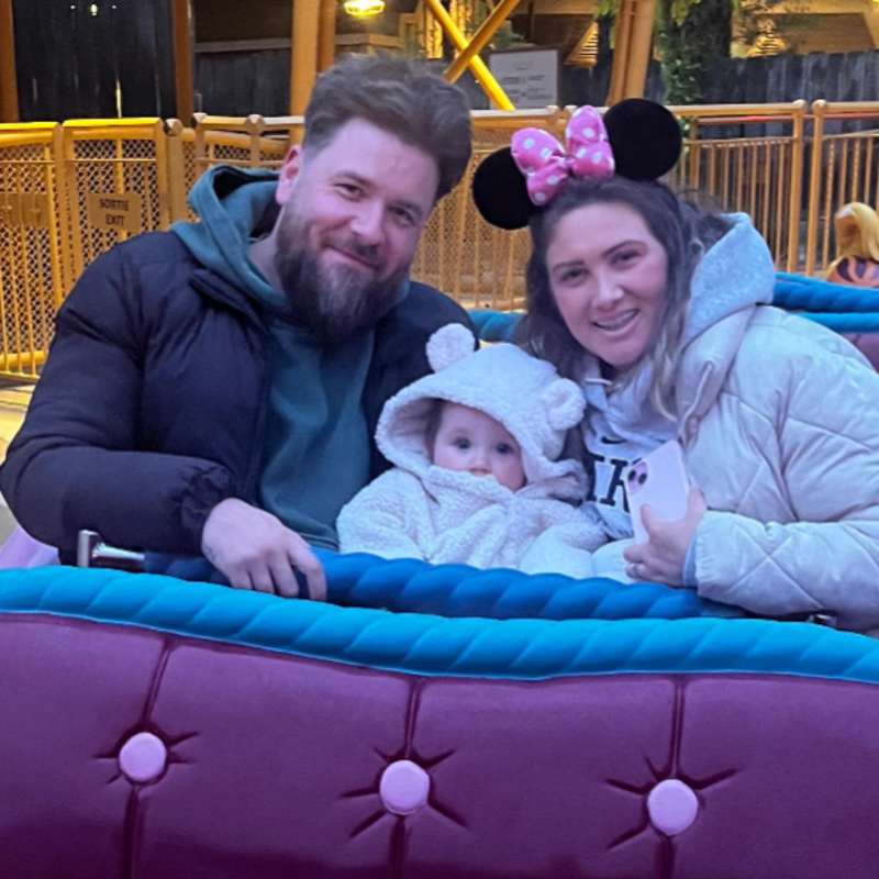 Leo’s 1st rollercoaster