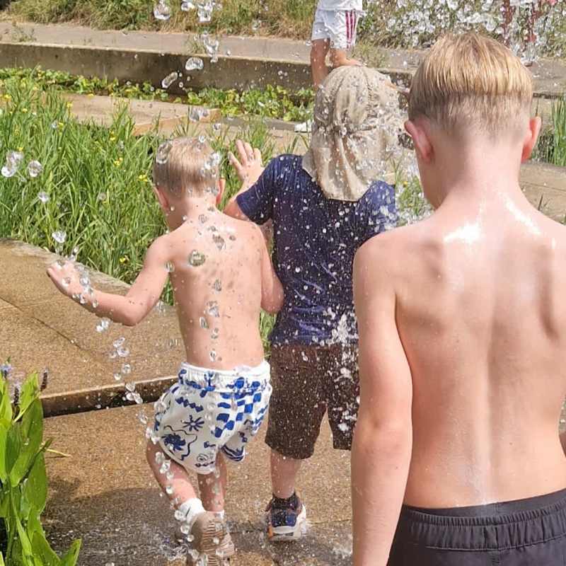 Cooling off in the water maze