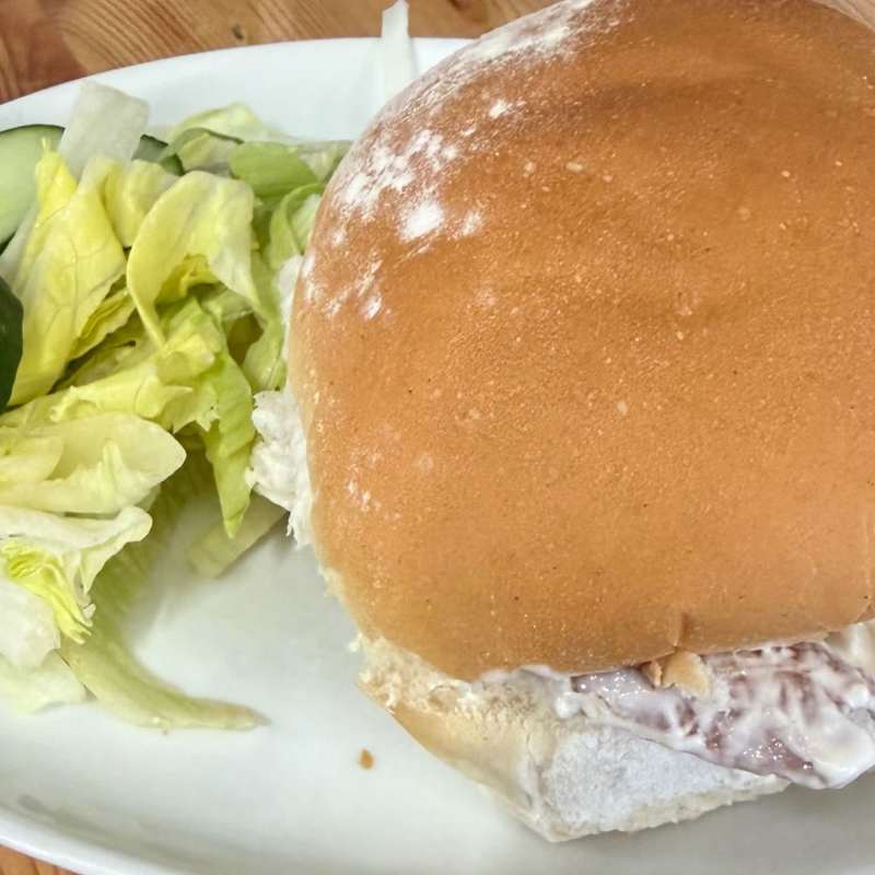 Sandwich from cafe