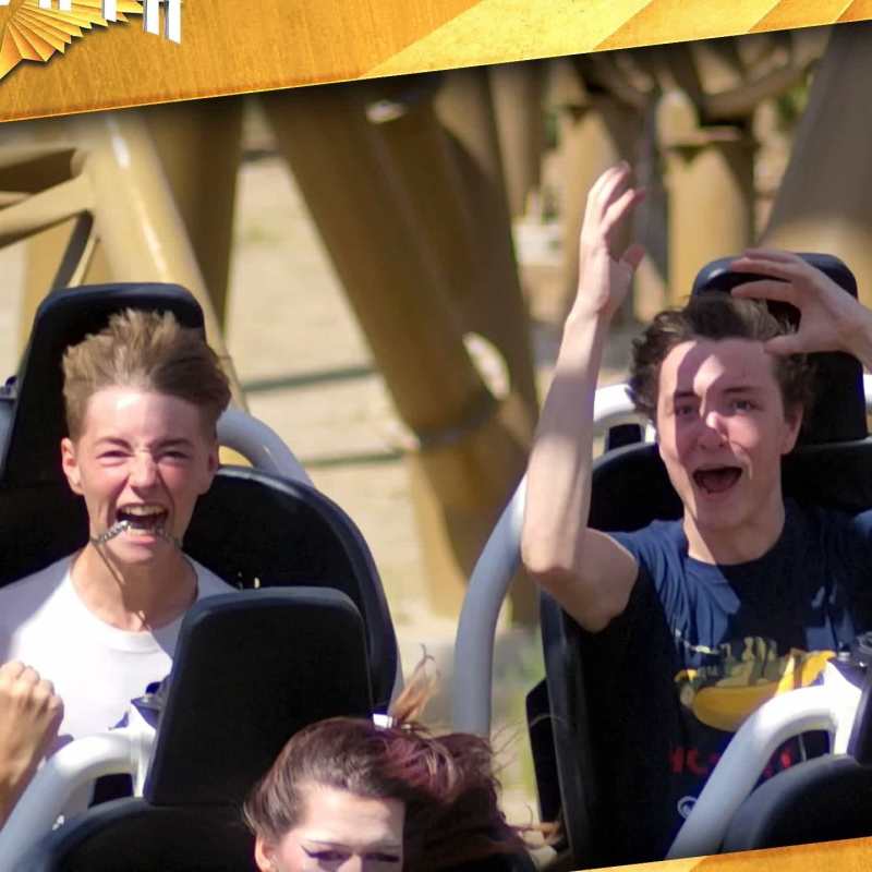 First ride of the day
