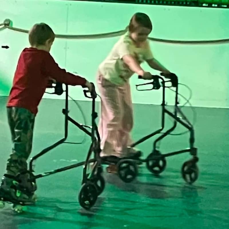 Roller skating