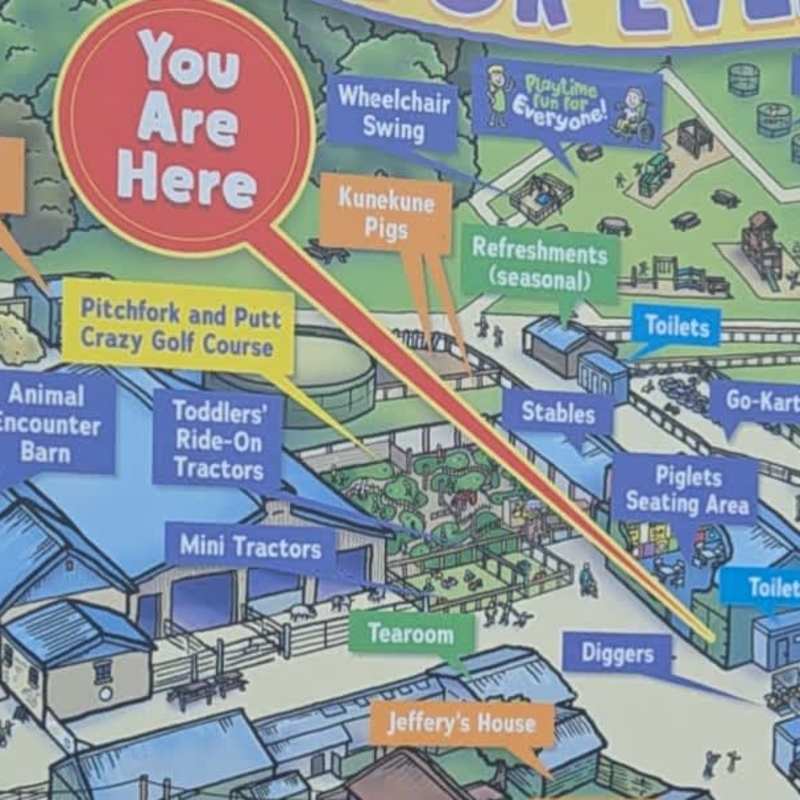 Maps available to make it easy to see where everything is.