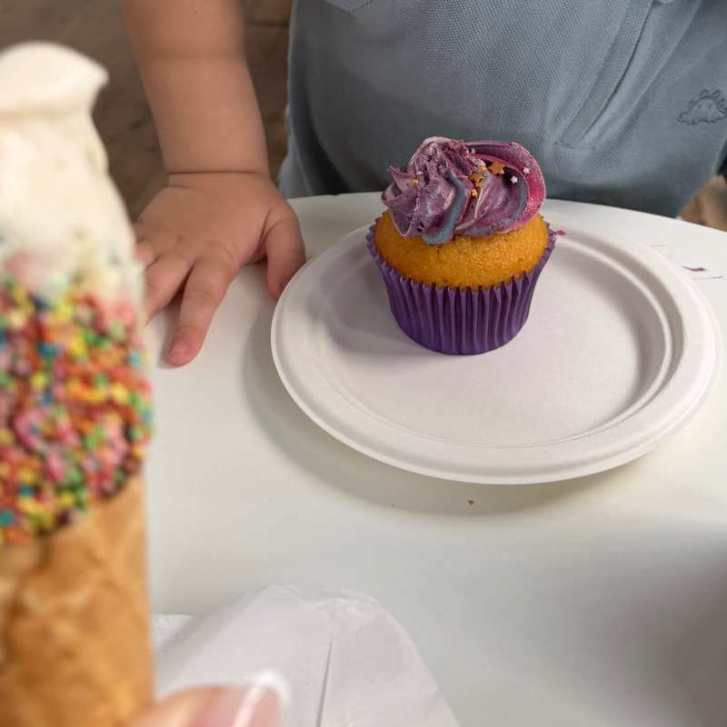 I enjoyed an ice cream 🍦