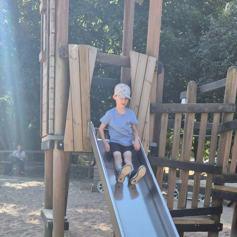 Large climbing play area