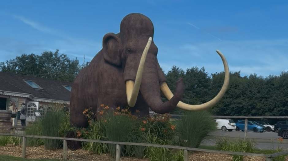 Entrance to howletts zoo
