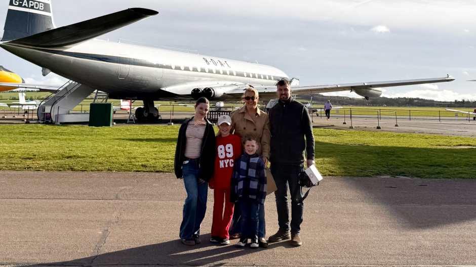 One of our favourite family photos from an unforgettable day at Duxford! One of our favourite family photos from an unforgettable day at Duxford!