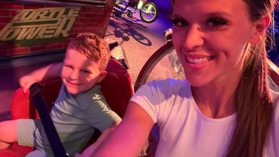 On the ride
