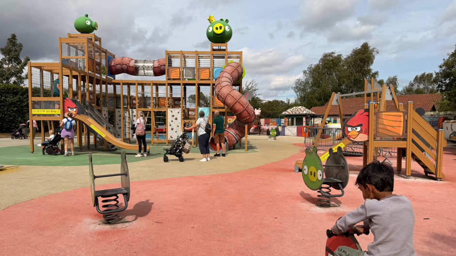The Angry Birds Play Area The Angry Birds Play Area