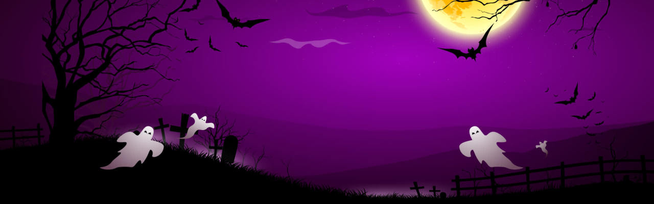Halloween events hero background