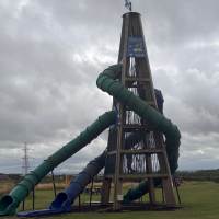 It has a big playpark