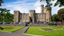 Outside view of Cyfarthfa Castle Museum and Art Gallery in Merthyr Tydfil