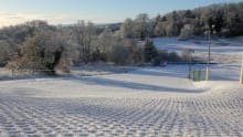 Snow slope at Torquay Alpine Ski Club 