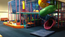 Indoor soft play frame at The Play Station Eastbourne