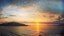 Sunset at Bigbury on Sea Beach in Modbury