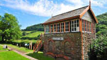Tintern Signal Box house exhibition at Tintern Old Station in Monmouth