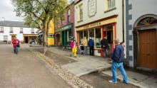 Street view of Bunratty Castle and Folk Park in Shannon