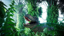 T-Rex at Dinosaur Park in Tenby