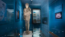 Exhibit at Corinium Museum in Cirencester