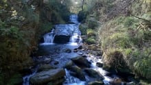 River at Watersmeet in Lynmouth