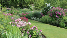 Garden at Coton Manor in Northampton