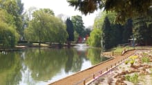 Lake at Beale Park in Reading