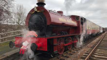 Santa train at Pontypool and Blaenavon Railway