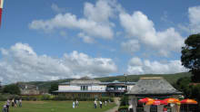 Outside view of Vikingar! in Largs