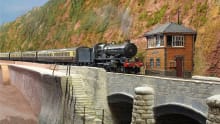 Model train at Pendon Indoor Model Village and Railways in Abingdon